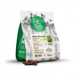 Café en grains BIO Moka Djimmah 250g (*)