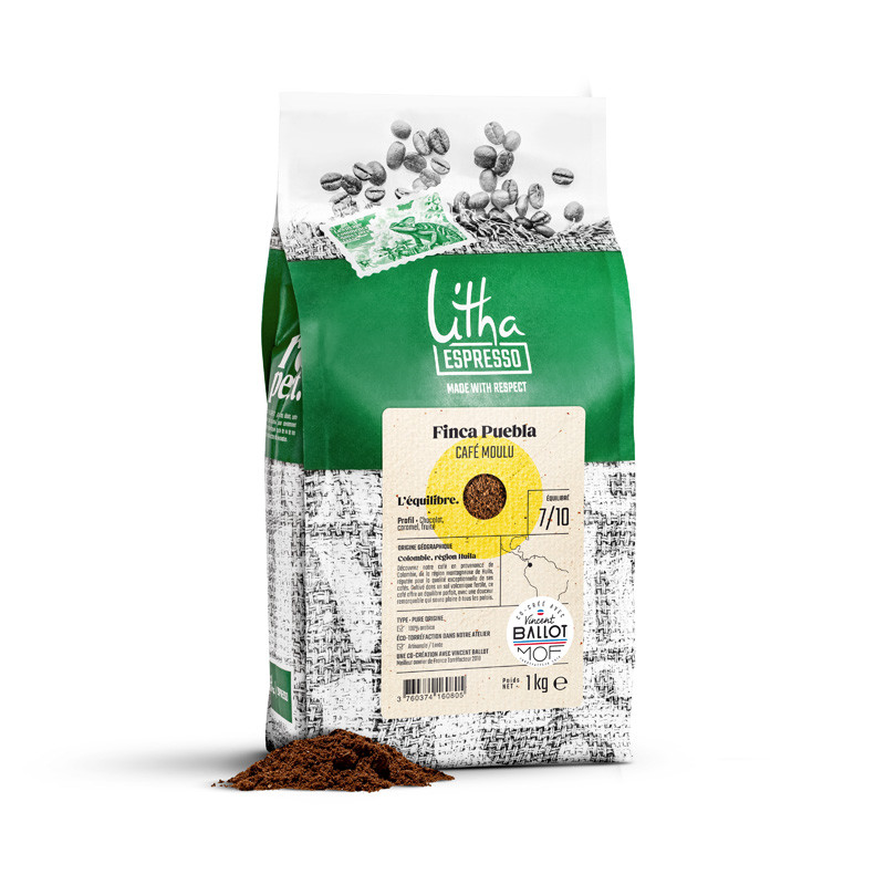 Café moulu Finca Puebla 1KG